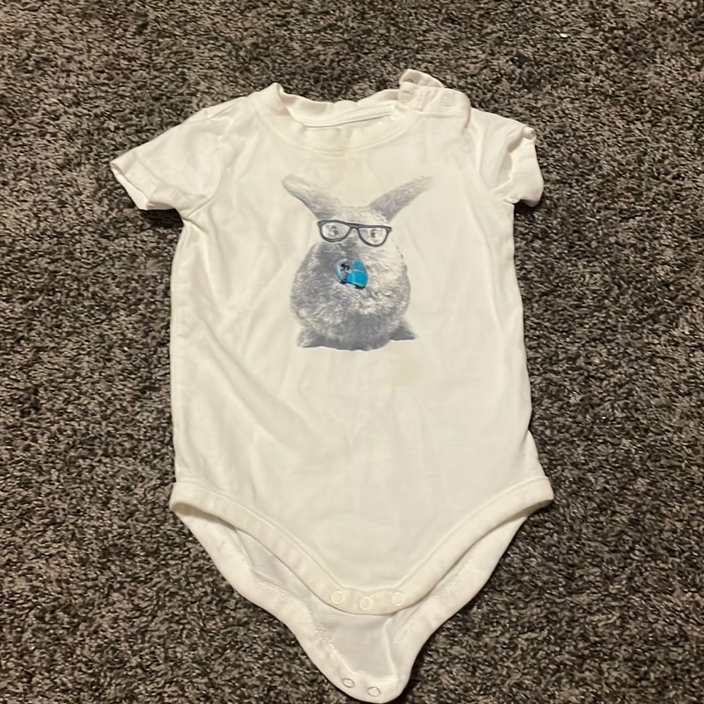 Bunny in Glasses Onesie